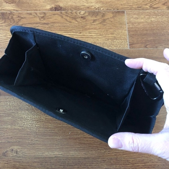 Black hardcover organizer coupon cash envelope - Picture 2 of 4